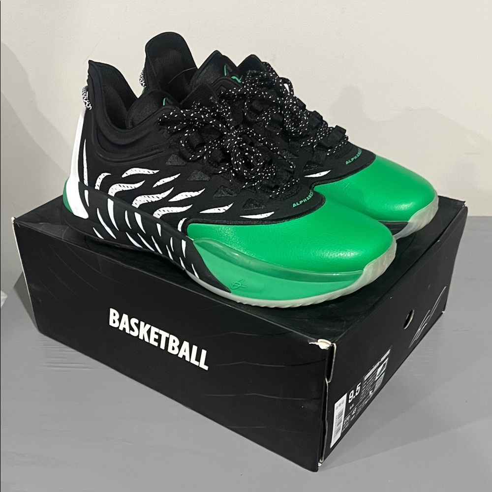 Anat GH1 Green and Black Basketball Shoes - Men’s Performance Sneakers